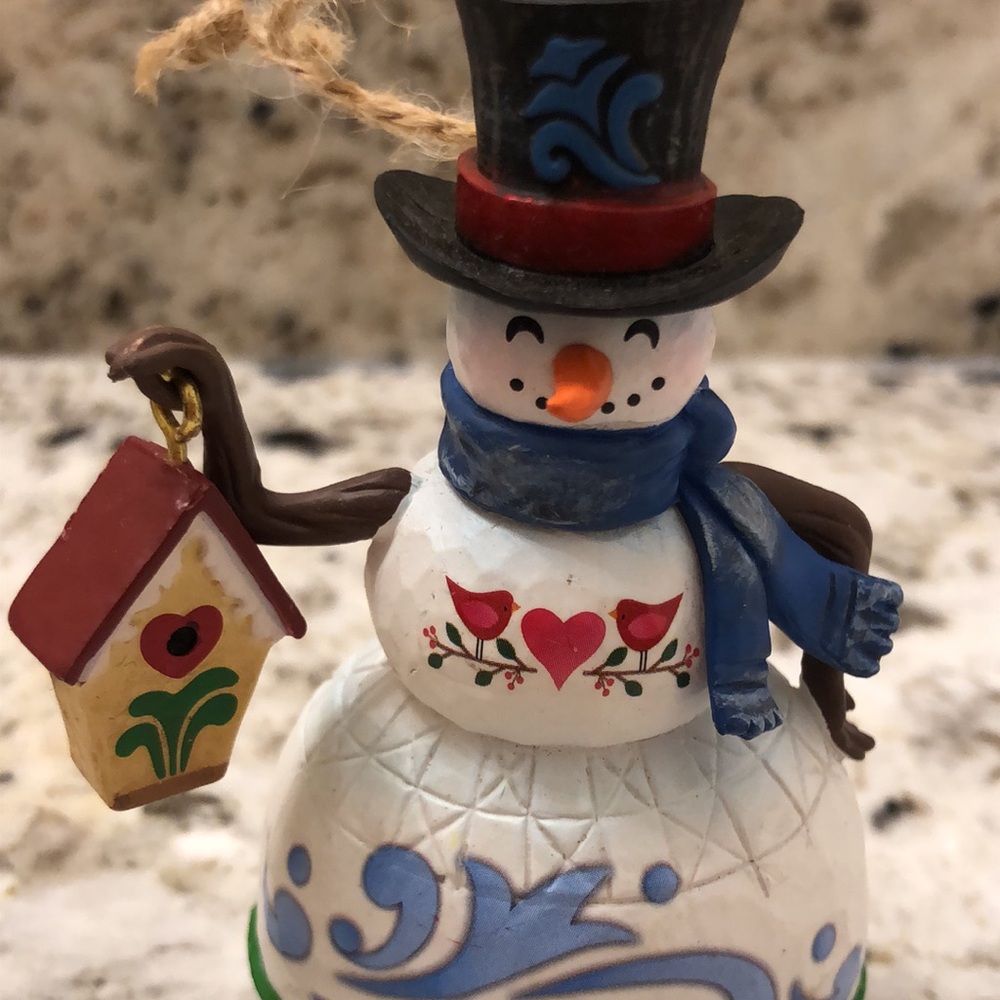 Jim Shore Snowman Ornament